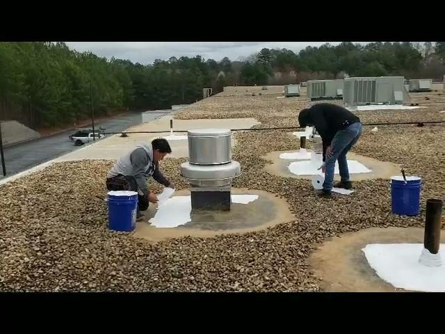 Commercial roof repair photo 2